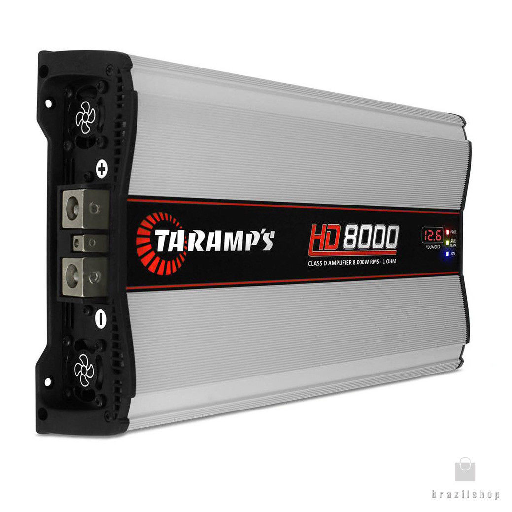 Taramps HD8000 1 Ohm Amplifier Taramp's HD 8000 Watts Car Amp